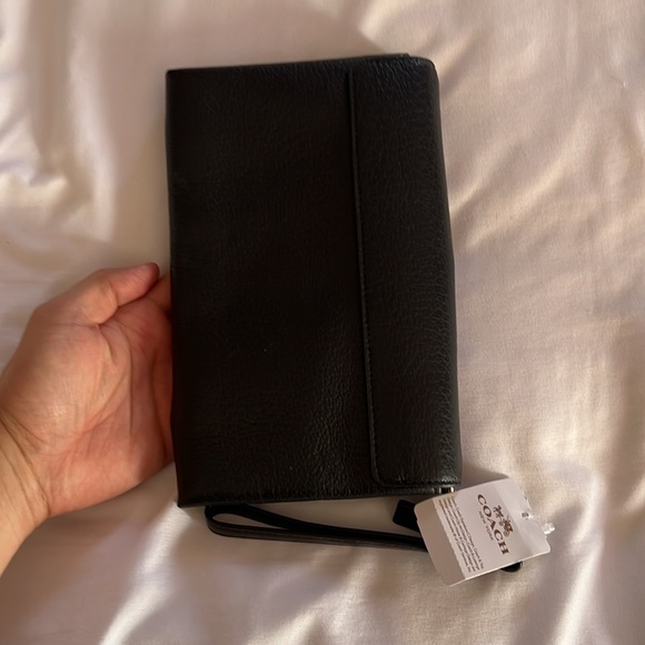 Soft leather blake clutch